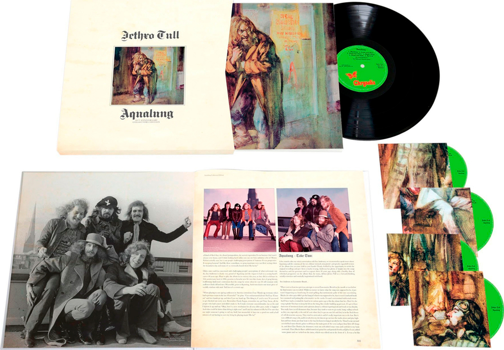 Jethro Tull / Aqualung (40th Anniversary Adapted Edition)(LP+2CD+DVD+Blu-ray)