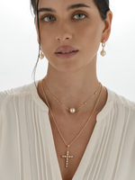 91003849 Серьги Selena Pearls