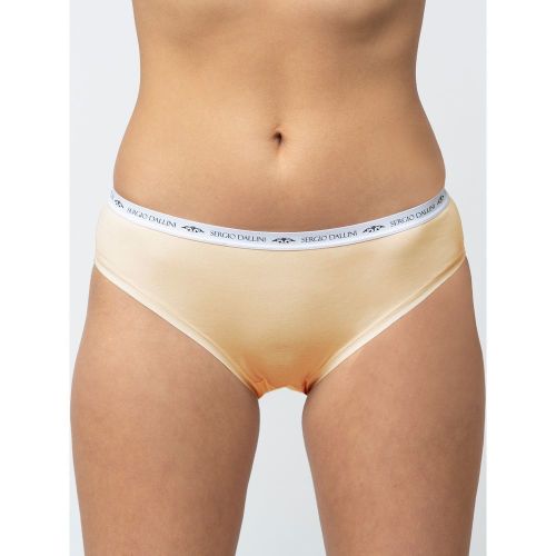 Женские трусы слипы персиковые Sergio Dallini SD7003-4