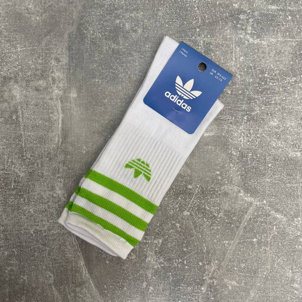 Носки Adidas 3STR white/volt