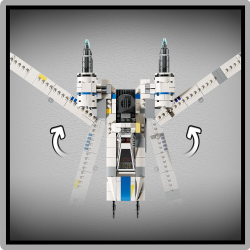 Конструктор LEGO Star Wars 75399 Истребитель Повстанцев U-Wing — фото 7