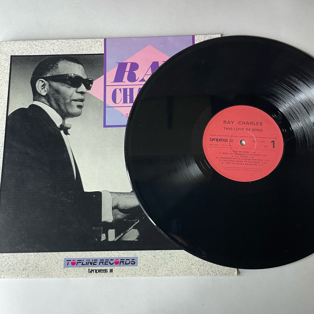 Винтажная виниловая пластинка LP Ray Charles This Love Of Mine (Польша 1989)
