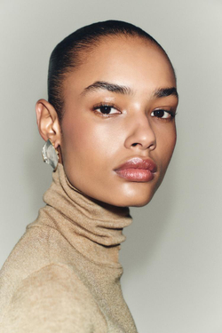 ZARA КОМБИНИРОВАННЫЕ СЕРЬГИ СО СТРАЗАМИ, ЗОЛОТОЙ/СЕРЕБРЯНЫЙ