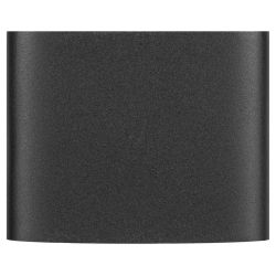 Светильник декоративный настенный светодиодный ЭРА WL3 BK 6Вт 3000К черный