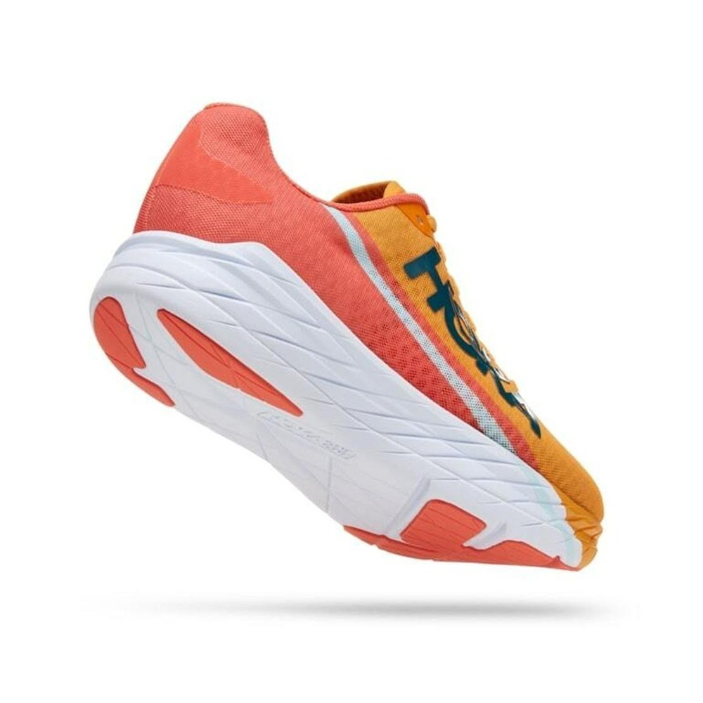 Кроссовки мужские HOKA U ROCKET X Radiant Yellow / Camellia
