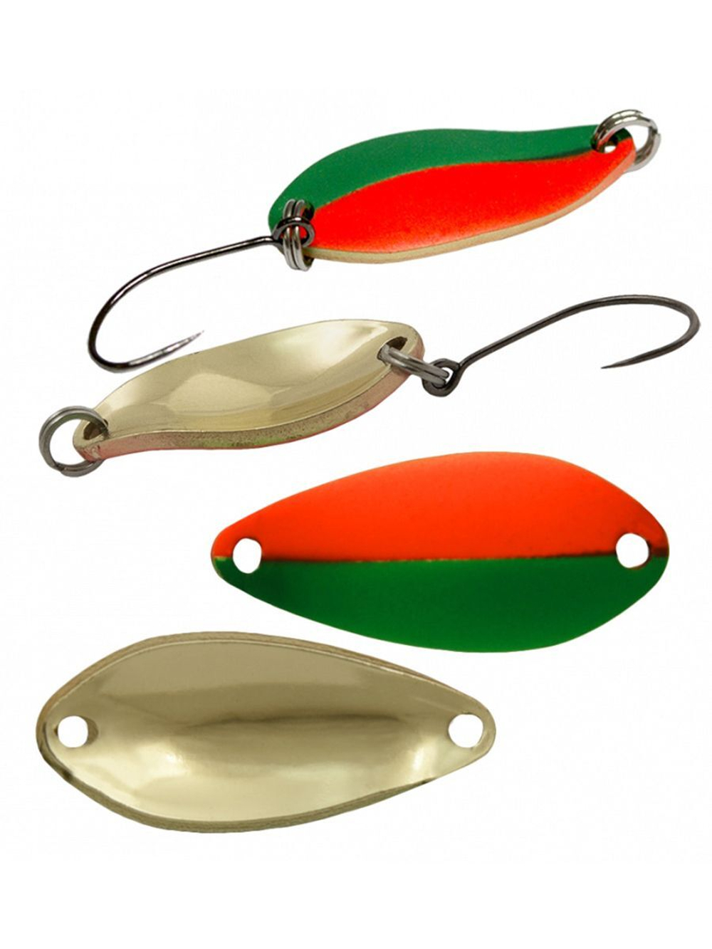 Блесна колеблющаяся для рыбалки на форель окуня голавля LureMax Dotty колебалка