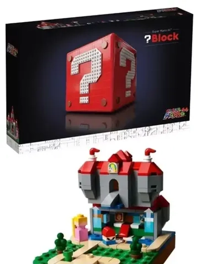 Конструктор Марио Блок "Знак вопроса" 2064 детали 73196