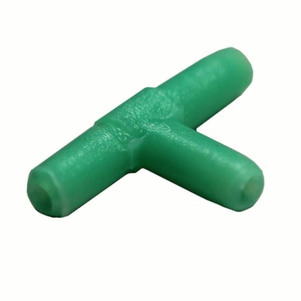 ТРОЙНИК НА 2 ВЫХОДА ПЛАСТМАССОВЫЙ 640003 10шт (Цена за 1 тройник)