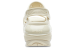 Crocs Crocs light wheel thick-soled sports sandals women's bone white