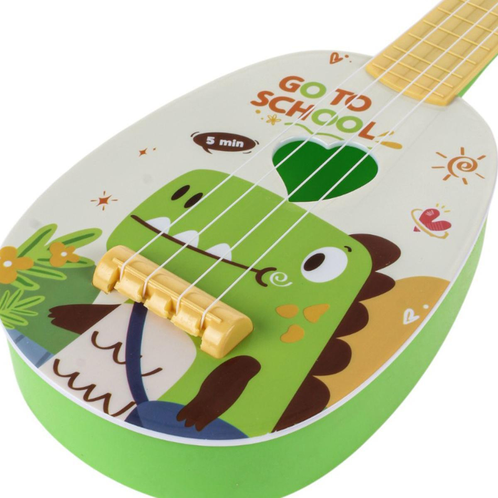 Гитара, зеленая, коробка 819-65