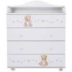 Комод "Фортуна" 4 ящ (арт. 58) ЛДСП 800/4 "Лучик"