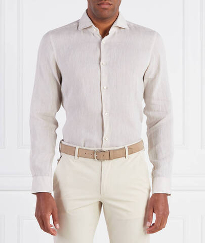 Льняная рубашка Joop! - бежевый(30036138)