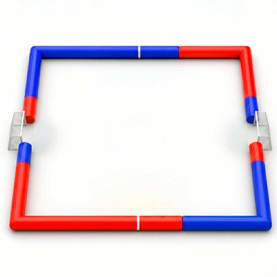 Надувное футбольное поле, 23,4х18,4х0,7 м