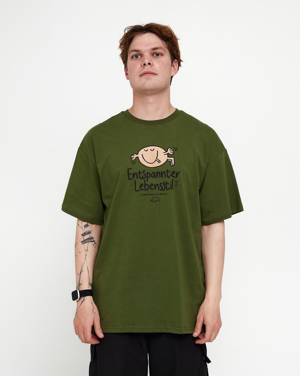 Футболка Anteater 306 Entspanter Lebensstil хаки