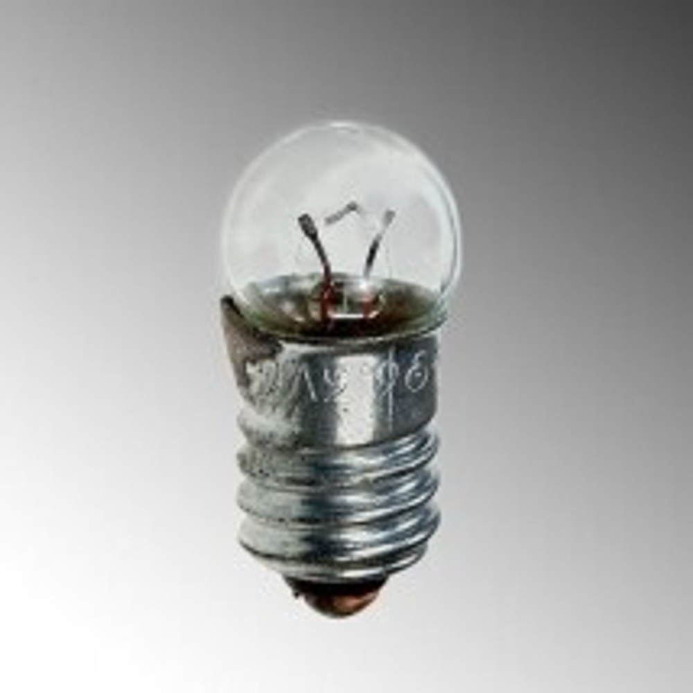 Лампа накаливания миниатюрная МН 6.3, по 10шт