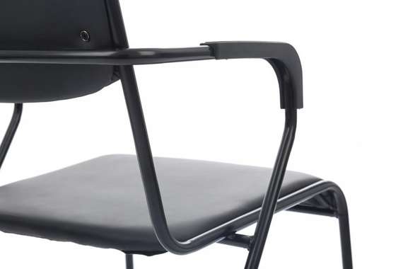 Кресло Nix Plus RCH OMKL-03B Черный/Металл Черный