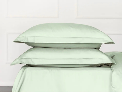 Чехол на подушку 2 шт 70х70см | светло-зеленый