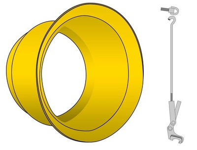 Комплект сдваивания для Джон Дир/John Dеere 8-ой серии