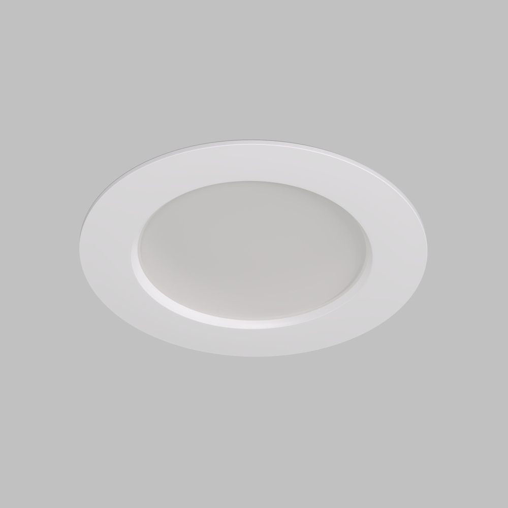 DK3046-WH Встраиваемый светильник, IP 20, 5Вт, LED, белый, пластик