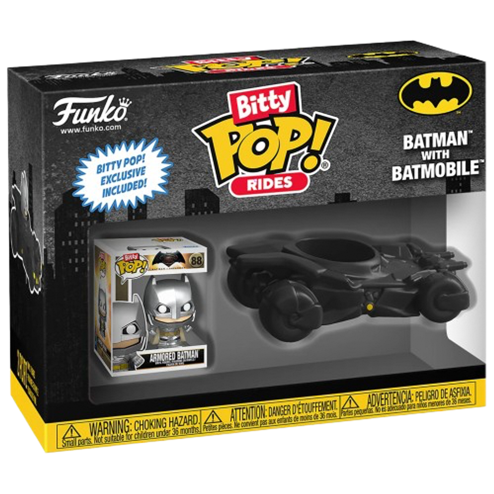 Фигурка Funko Bitty POP! Rides Batman with Batmobile