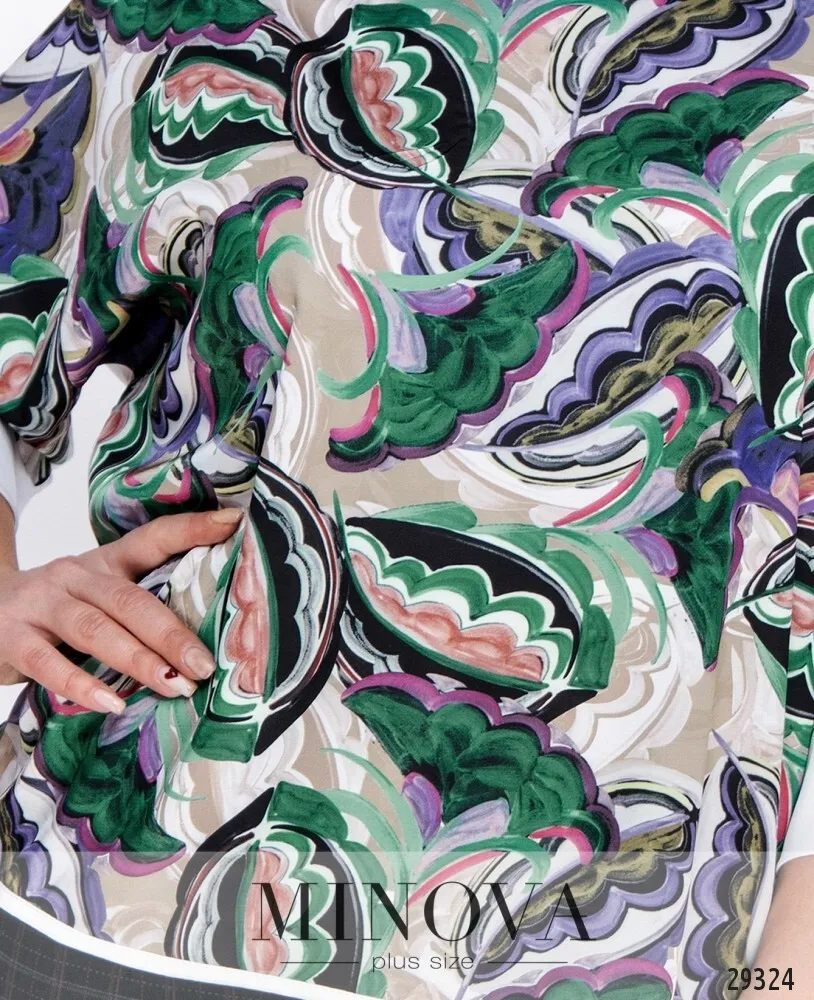 Блуза 010-молочный Minova