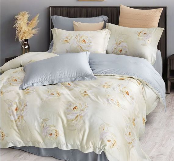 Постельное белье тенсель Asabella 2163 TENCEL ЛЮКС