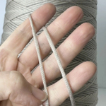 MEGA - E.Miroglio; 60% вискоза, 40% п/а; мягкий шнурок; 200м/100гр; col. 5IW, цвет: бежевый