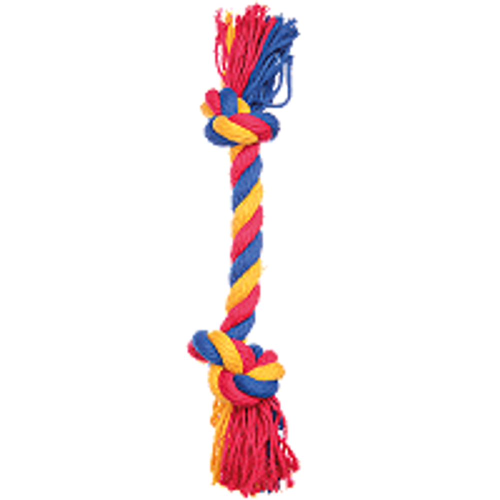 ZOONIK Игрушка "Канат" ф16, 2 узла, 20-25 см