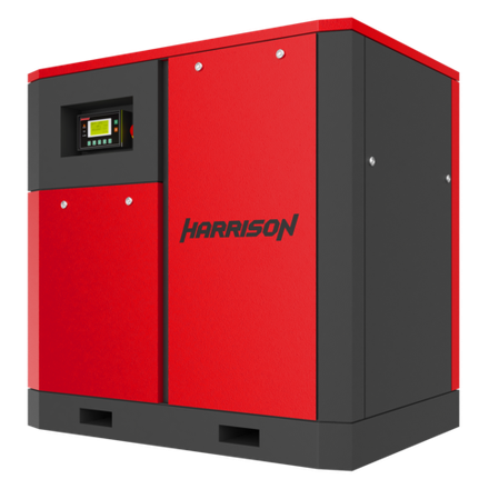 HRS-946200 Винтовой компрессор с ременным приводом Harrison: 6200 л/мин, 8 бар, 37 кВт