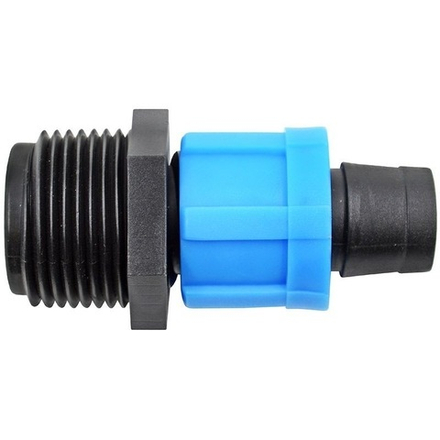 Адаптер для капельной ленты 3/4" d16мм