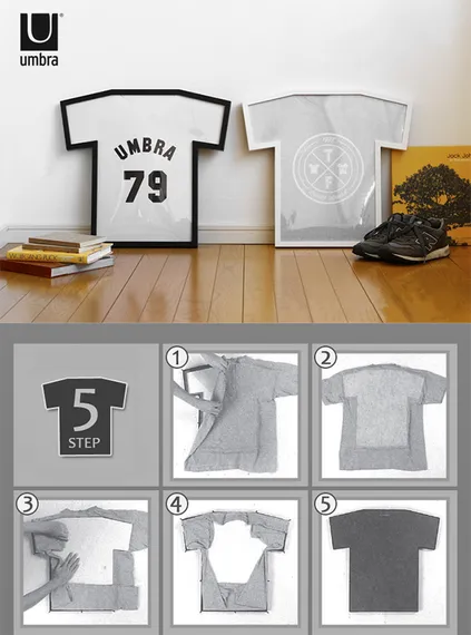 Рамка для футболки T-frame черная