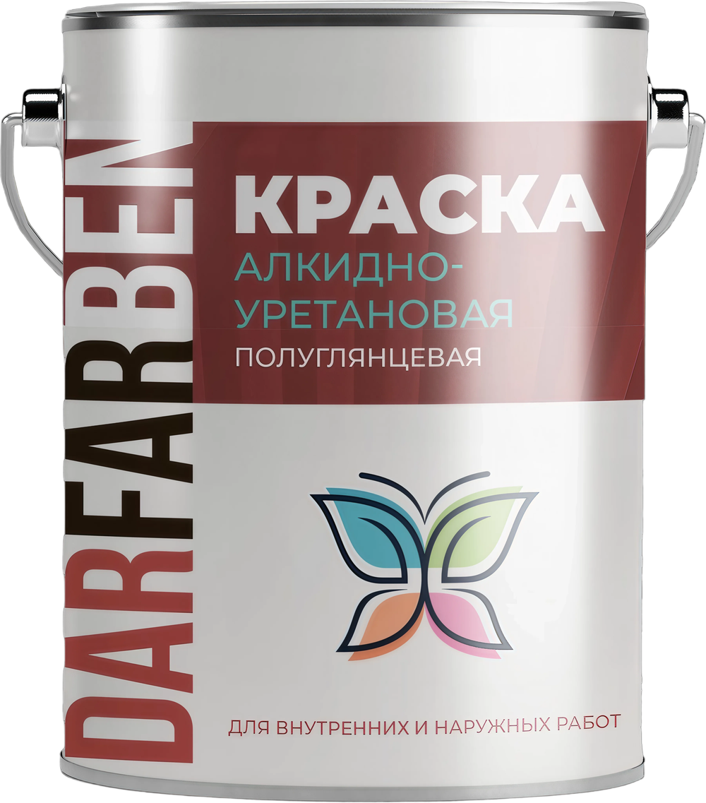 Краска алкидно-уретановая 1К 2,5 кг