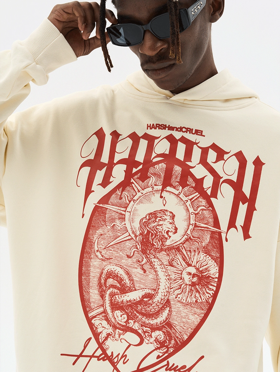 Худи HARSHandCRUEL "Myth" Oversized Hoodie