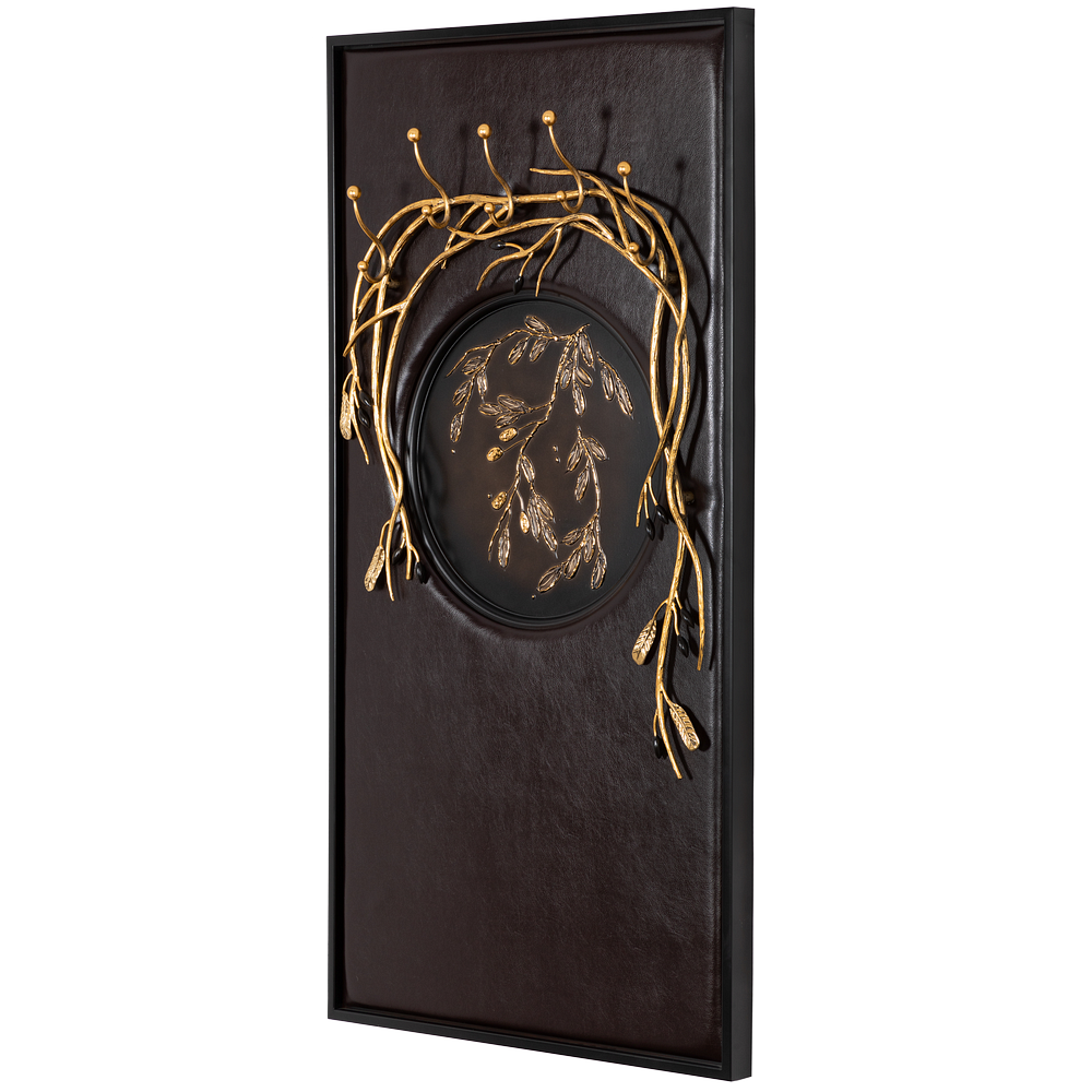 Вешалка настенная Oliva Branch (Олива Бранч) Каштан Амбер