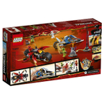 LEGO Ninjago: Мотоцикл-клинок Кая и снегоход Зейна 70667 — Kai's Blade Cycle & Zane's Snowmobile — Лего Ниндзяго