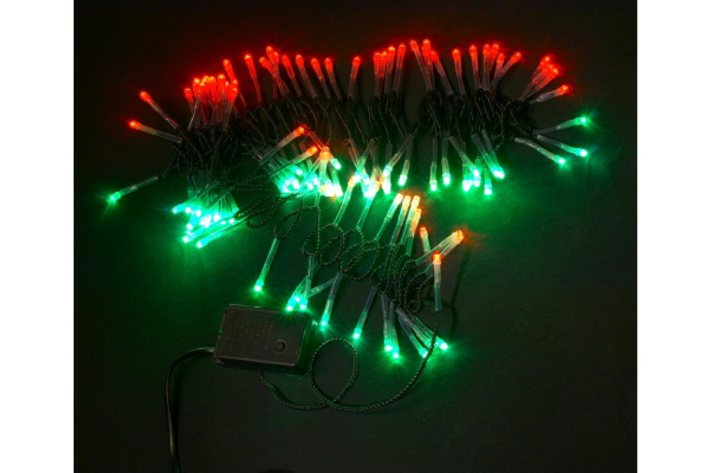 LED-XW-120-5M-C-240V Светод-ая гирлянда (кр.-зел.)
