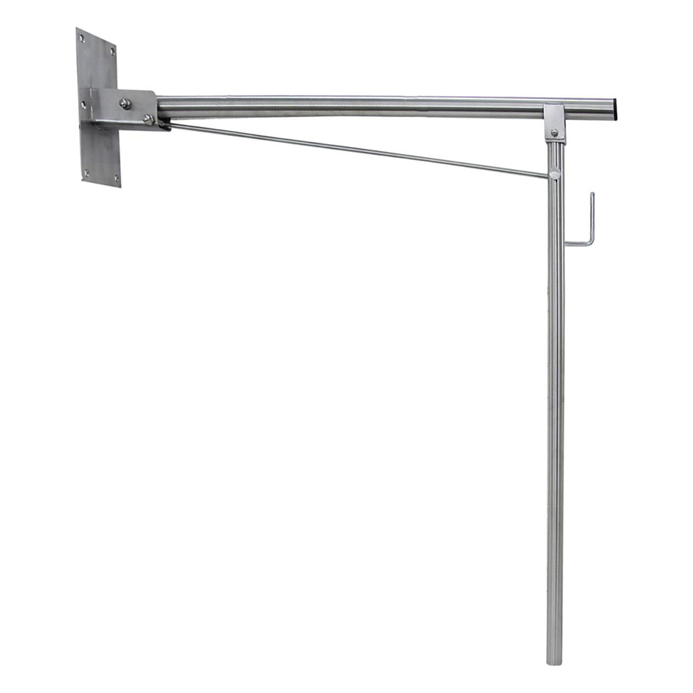 Поручень откидной 780 мм нерж. сталь NOFER 15062.S матовый