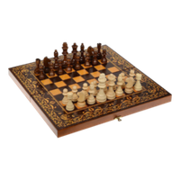 Шахматы с доской "Дракон", игральная доска 40 x 40 см. SA-SH-514