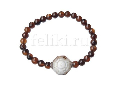 браслет из натурального агата