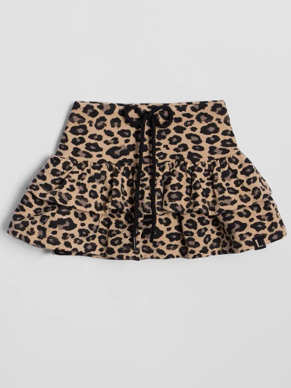 Летний костюм для девочки с юбкой-шорты