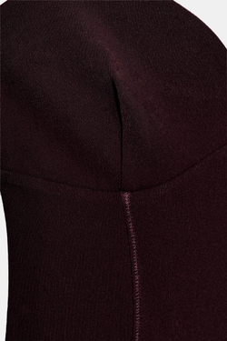 ZARA БОДИ С ВЫРЕЗОМ СЕРДЕЧКОМ НА БРЕТЕЛЯХ, ТЕМНО-ЛИЛОВЫЙ