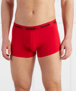 трусики-боксеры 3-pack Hugo Bodywear - красный(50469766)