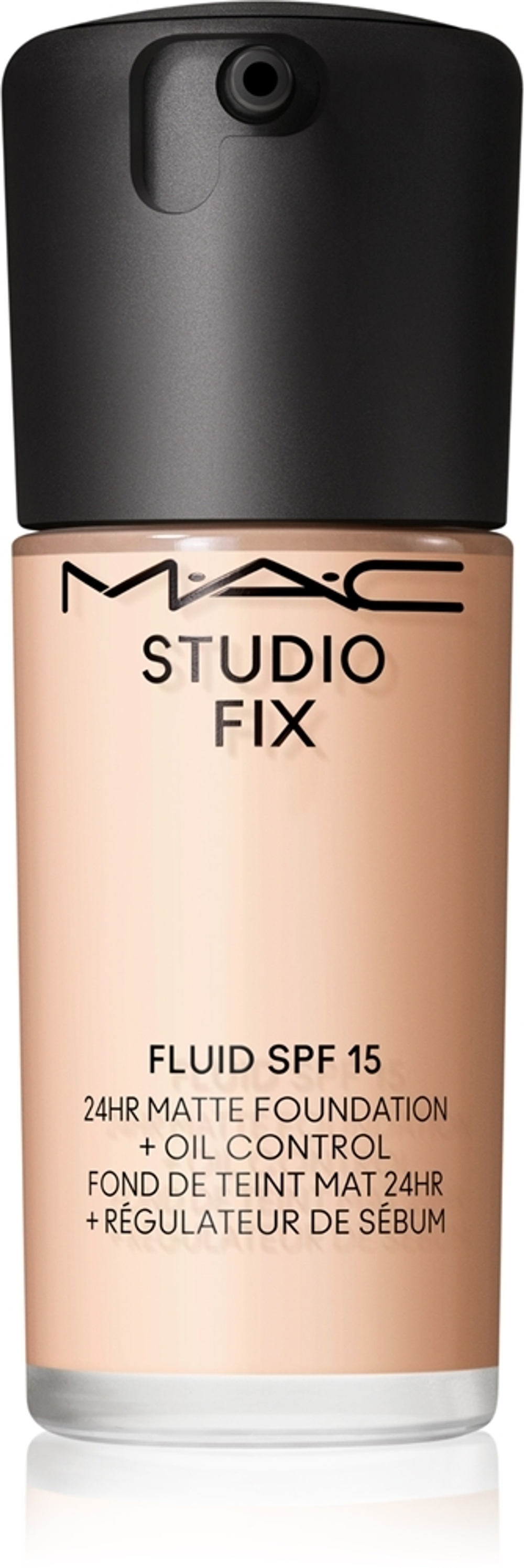 MAC Cosmetics Studio Fix Fluid SPF 15 24HR Matte Foundation + Oil Control - Матирующая тональная основа SPF 15, 30 ml