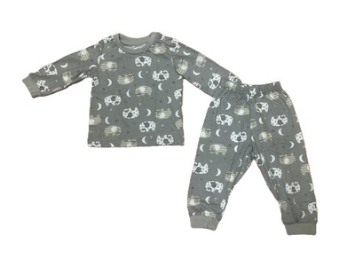 Пижама детская: штанишки,футболка с длинным рукавом на кнопках на плече из кулирки (100% хлопок) на рост 80,86,92,98 см