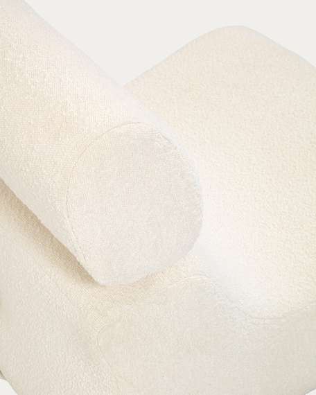 Кресло Club, белое букле