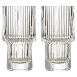 Набор стеклянных стаканов, 200 мл, 2 шт.