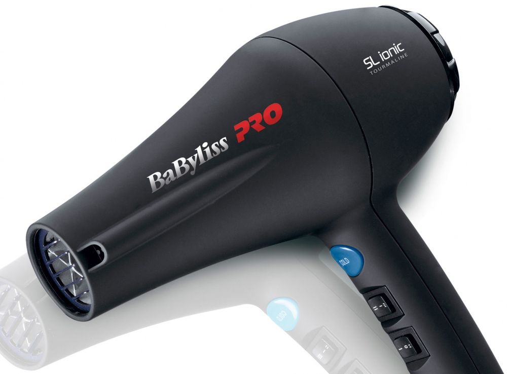 Профессиональный фен BaByliss PRO Tourmaline Сeramic Sl Ionic Soft touch BAB5586E - 3
