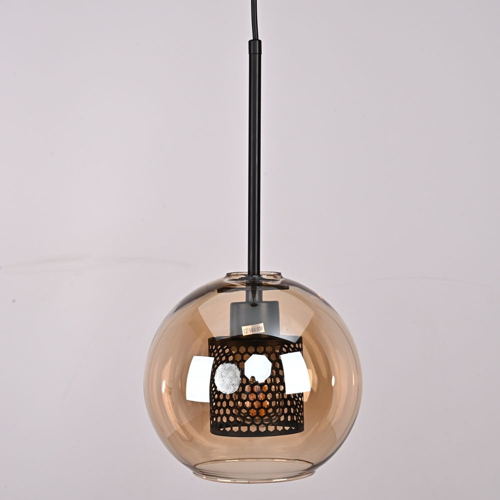 Подвесной светильник CATCH AMBER Ball S D20