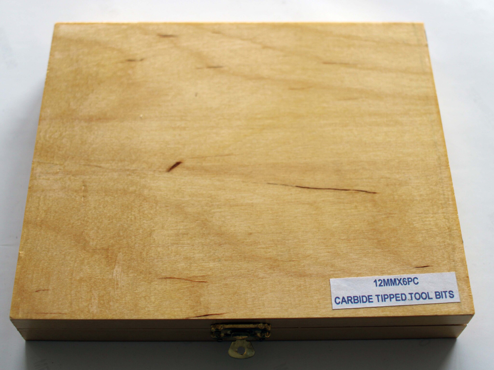 Набор резцов токарных 12х12 мм Т5К10, 6 шт.