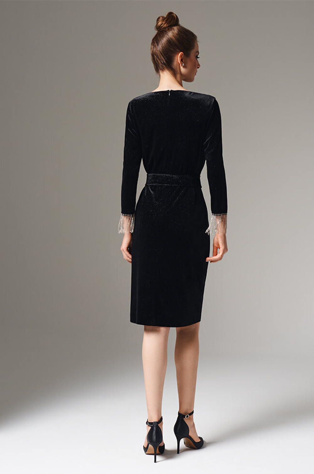 51604 Платье женское (черный)